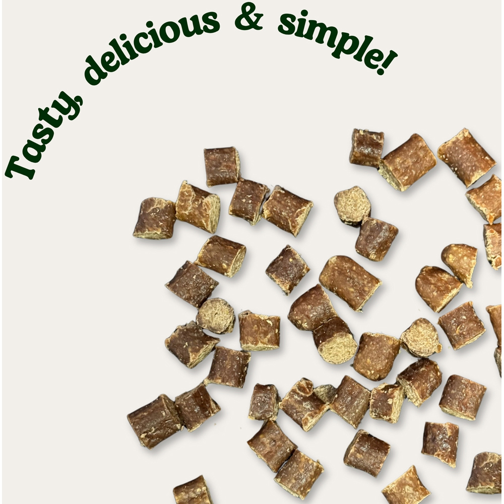 Mr Barnaby's Salmon Sausage Slices Dog Treats 100g 4 Pack Image 4