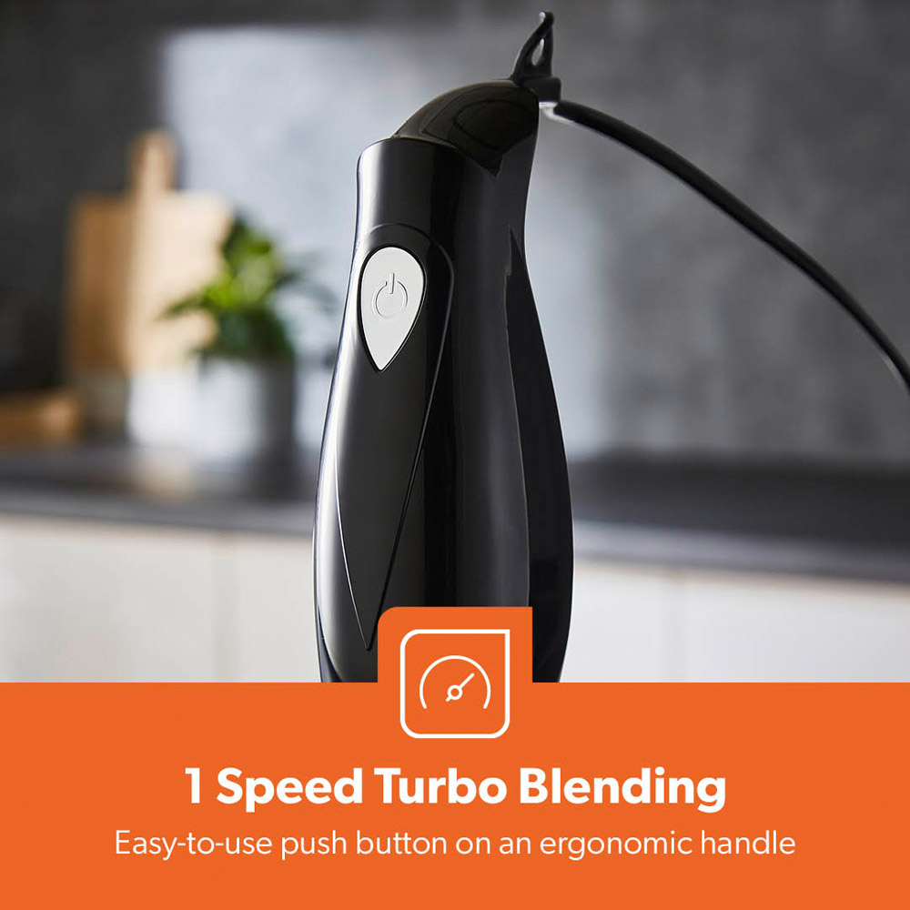 Geepas GHB5467UK-BK Black Hand Blender 180W Image 3