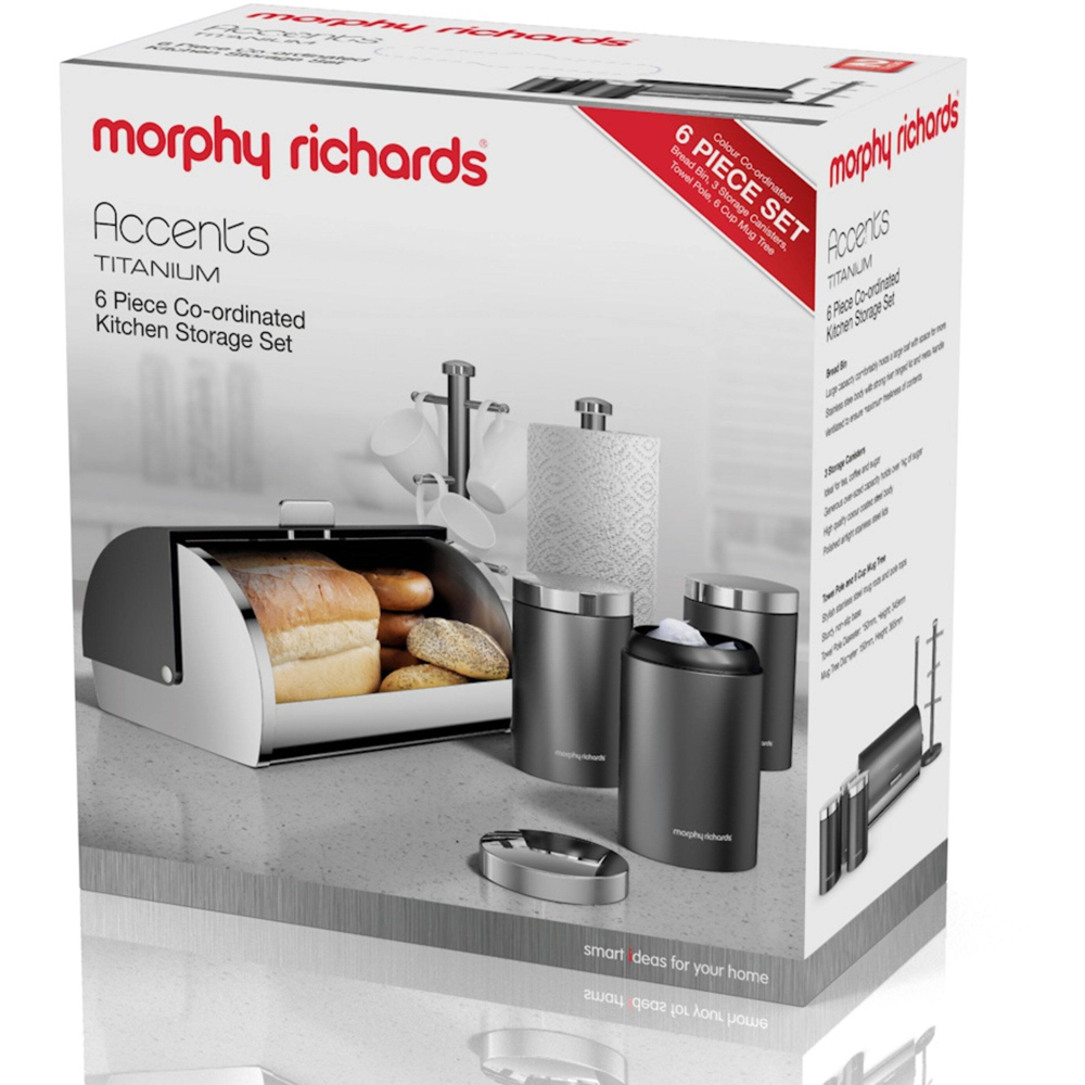 Morphy Richards 6 Piece Titanium Storage Set Image 3