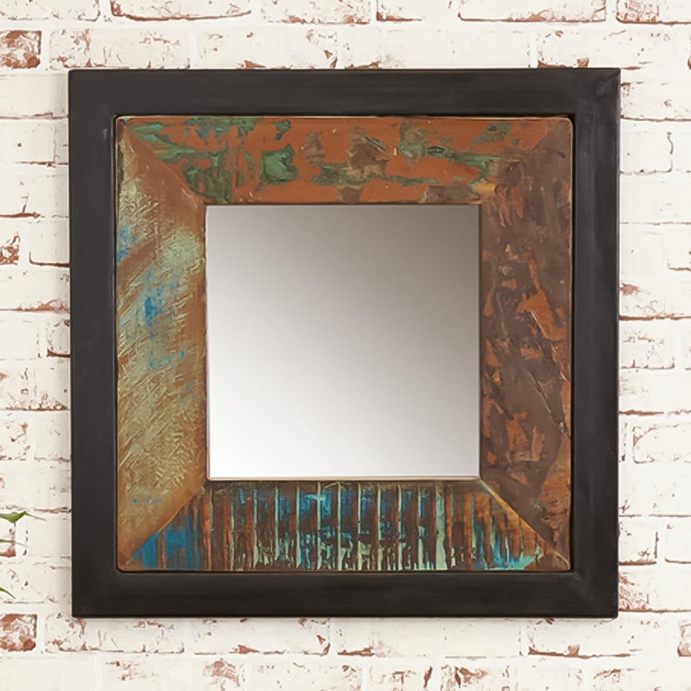 Baumhaus Urban Chic Wall Mirror 60 x 60cm Image 2