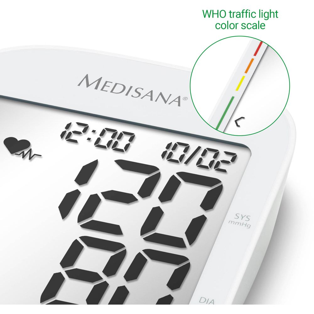 Medisana BU 535 Voice Upper Arm Blood Pressure Monitor Image 4