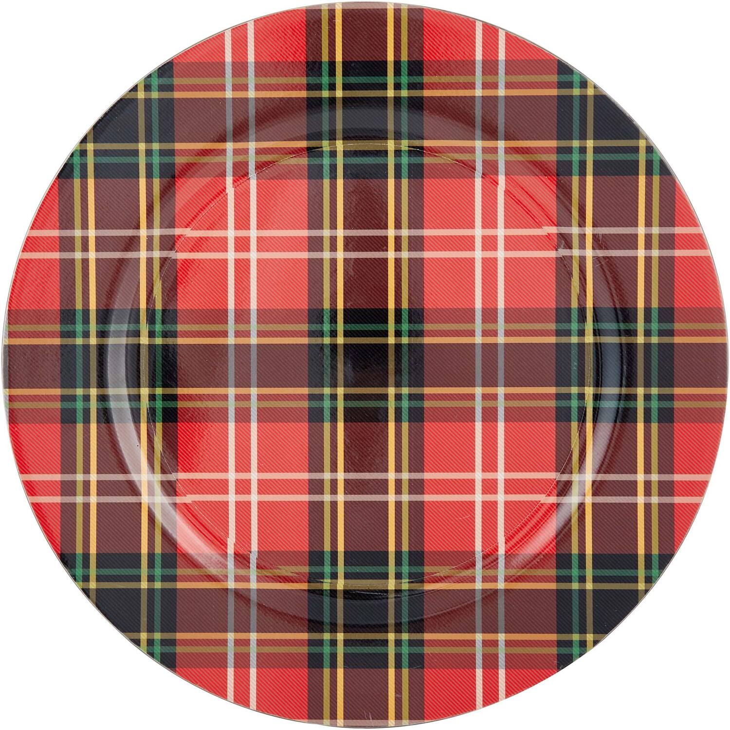 Tartan Charger Plate Image 1