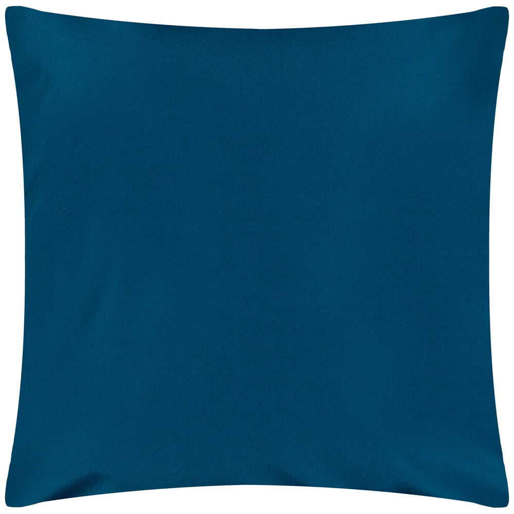 furn. Plain Royal Blue UV and Water Resistant Outdoor Cushion Image 1