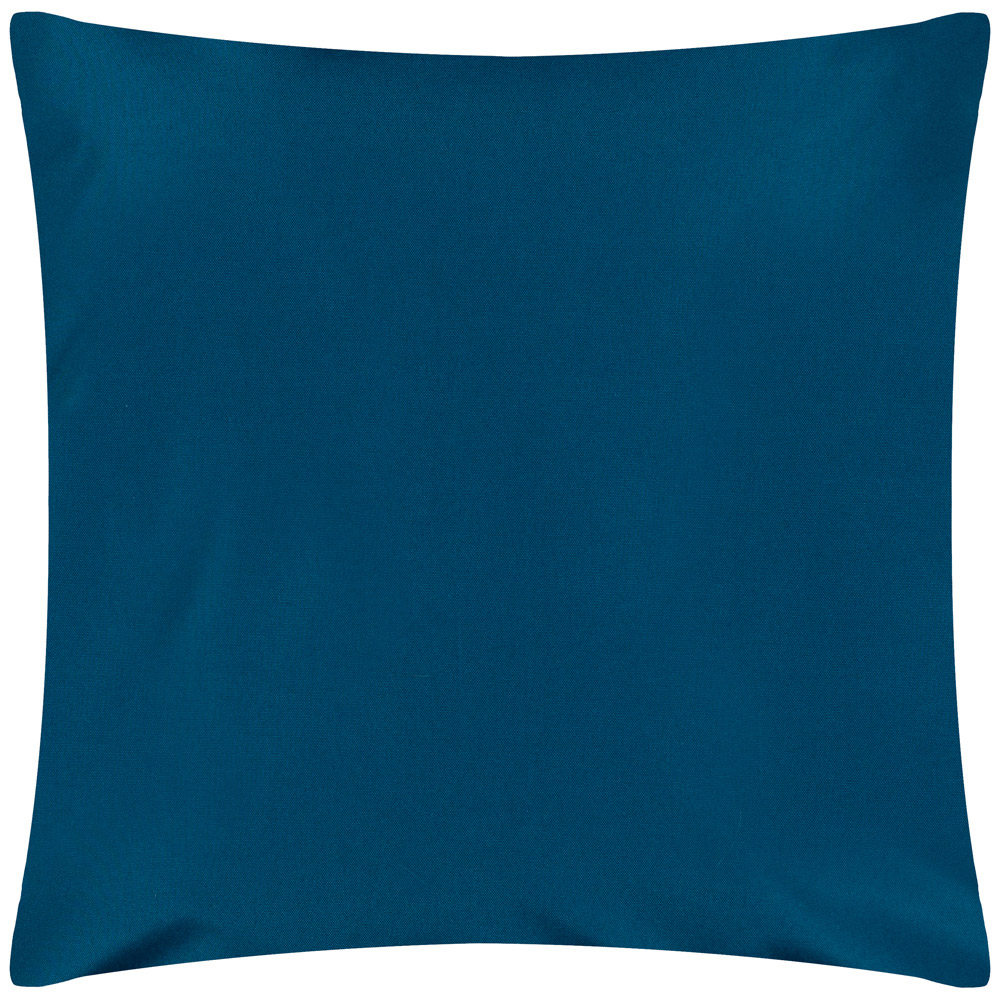 furn. Plain Royal Blue UV and Water Resistant Outdoor Cushion Image 1