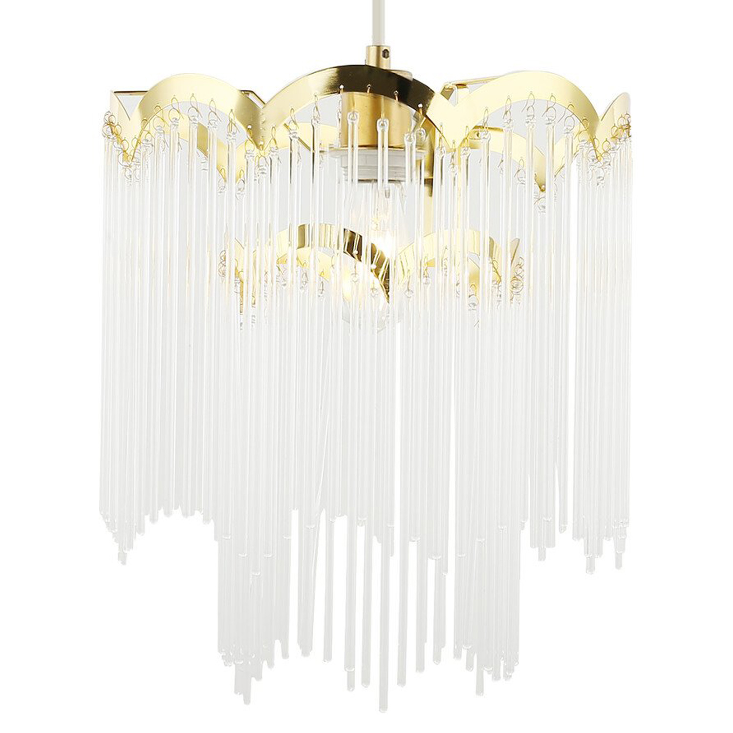Zaira Gold Chandelier Image 3