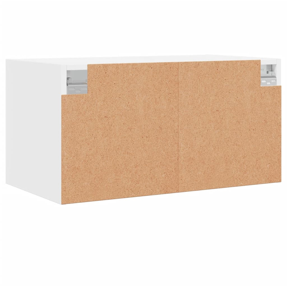 vidaXL 2 Door White Wall Cabinet Image 7