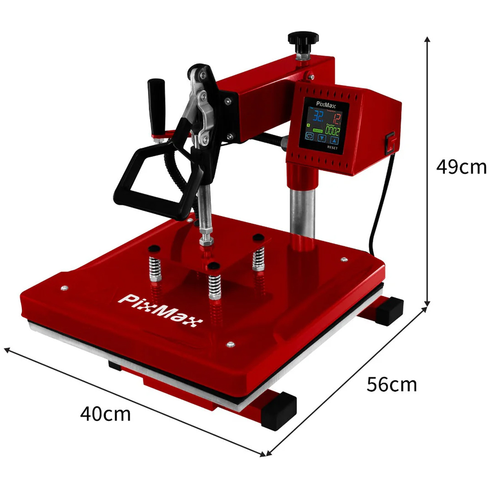 MonsterShop Swing Heat Press with Teflon Sheet and Sublimation Paper 38 x 38cm Image 5