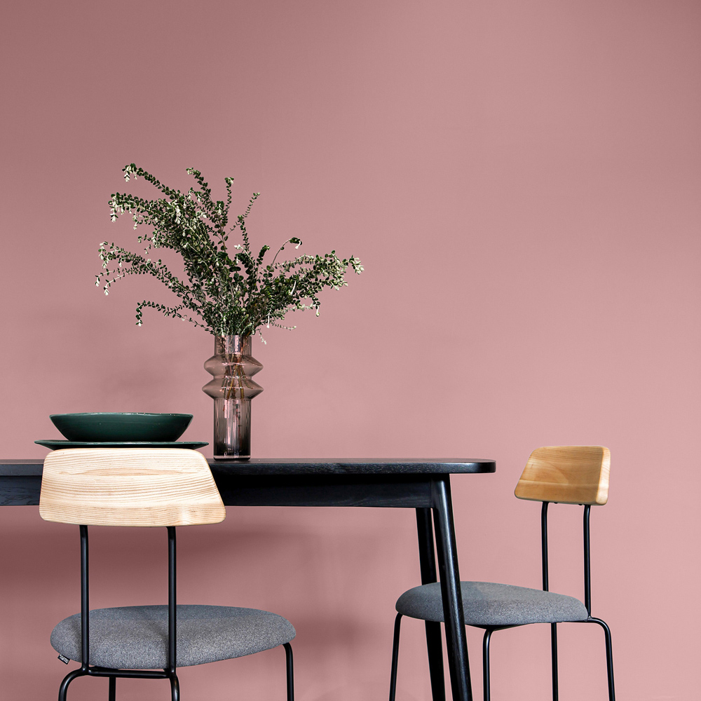 Craig & Rose 1829 Vintage Walls and Ceilings Rose Pink Chalky Matt Emulsion Paint 2.5L Image 4