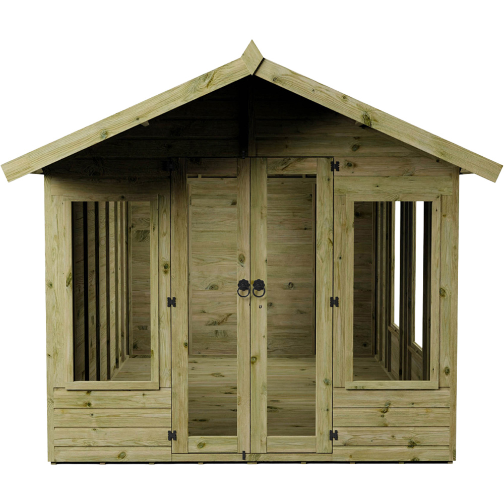 Mercia 10 x 8ft Double Door Premium Sussex Traditional Summerhouse Image 4