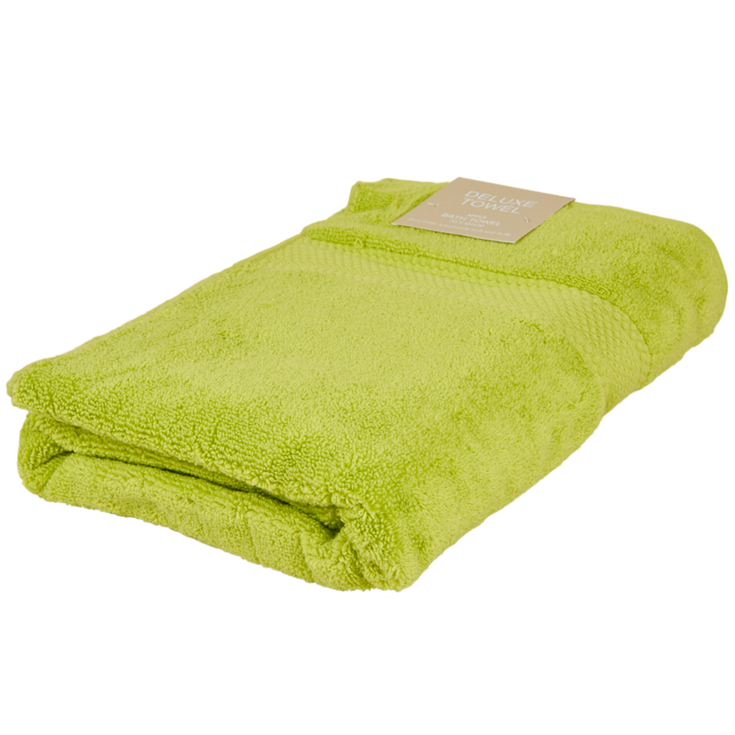 Deluxe Bath Towel - Green Apple Image 2