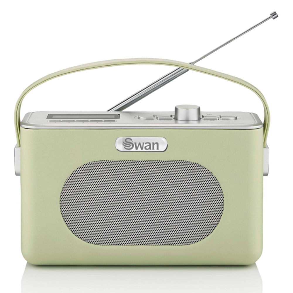 Swan Retro Green DAB Bluetooth Radio Image 3
