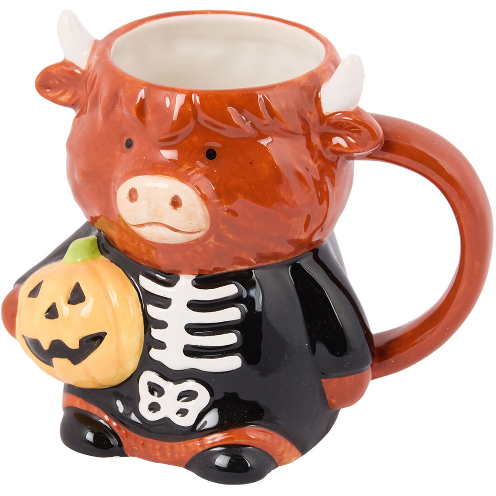 Halloween 3D Highland Cow Mug Image 7
