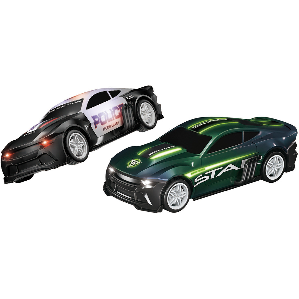 Pack of 2 Remote Controlled Battle Cars Image 2