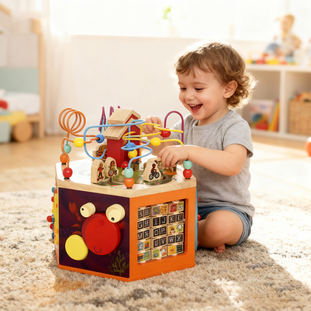 Tommy Toys AIYAPLAY 8-in-1 Toddler Activity Cube Image 4