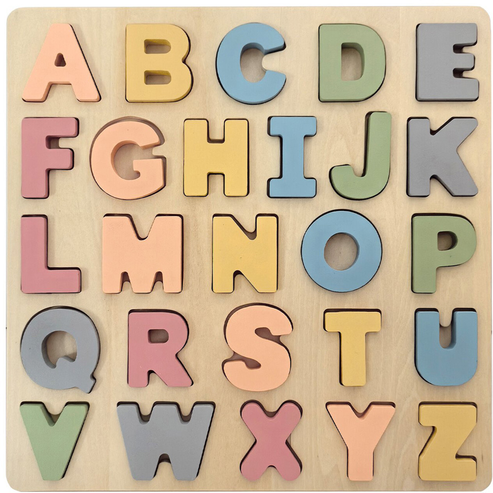 Wooden Letter Puzzle Image