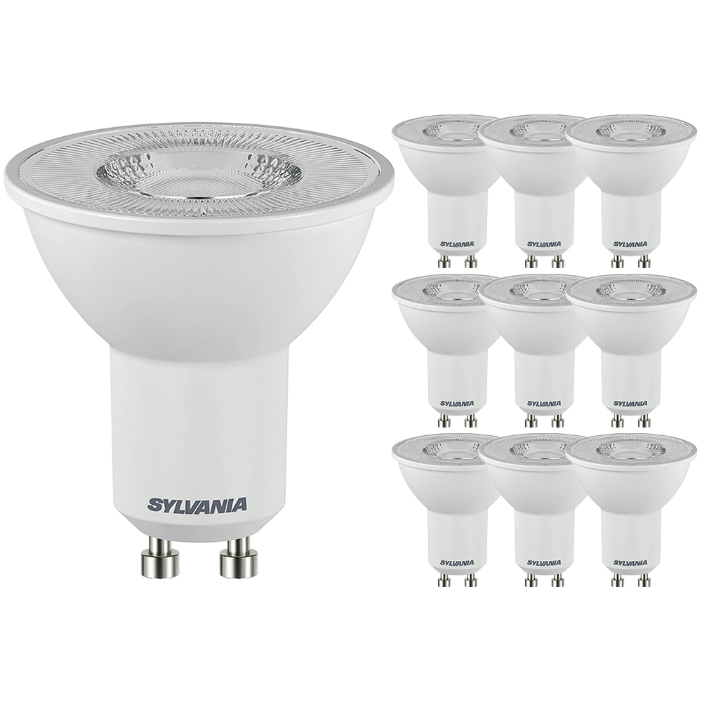 Sylvania 10 Pack RefLED GU10 Cool White 4.2W LED Bulb Image 1