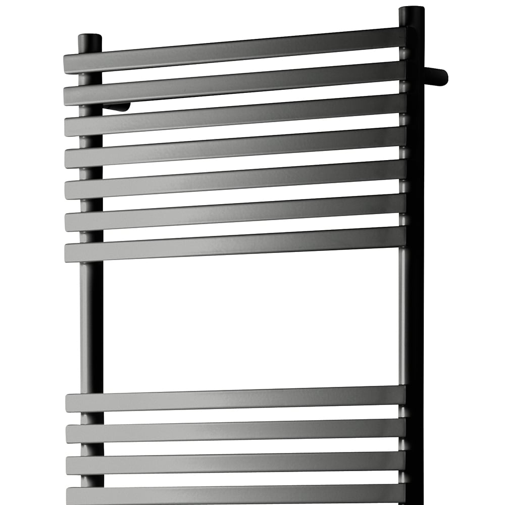 Towelrads Oxfordshire 808 BTU Anthracite Designer Towel Radiator 1186 x 500mm 394W Image 2
