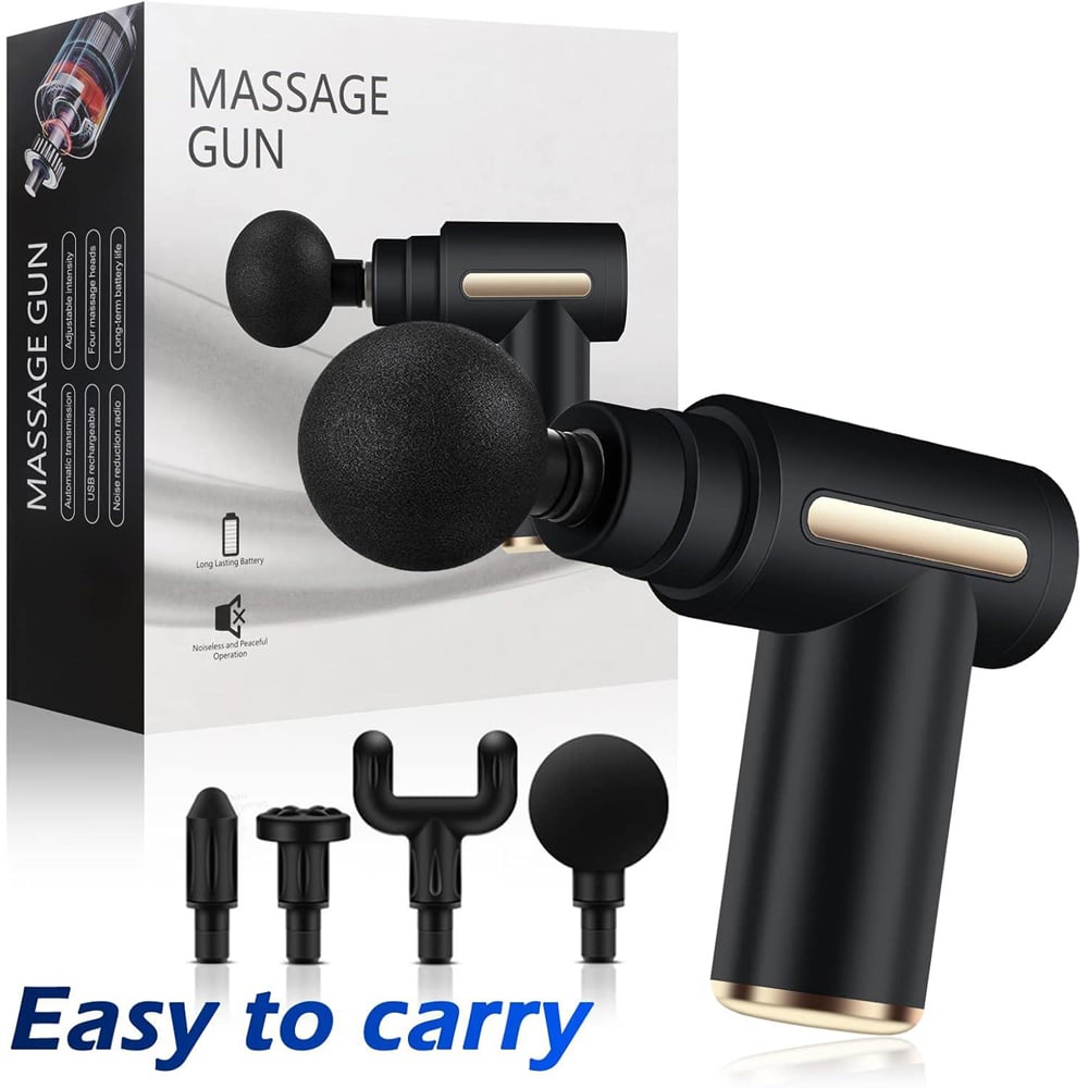 DYZI Mini Deep Tissue Portable 6 Speeds Handheld Muscle Massage Gun Image 3