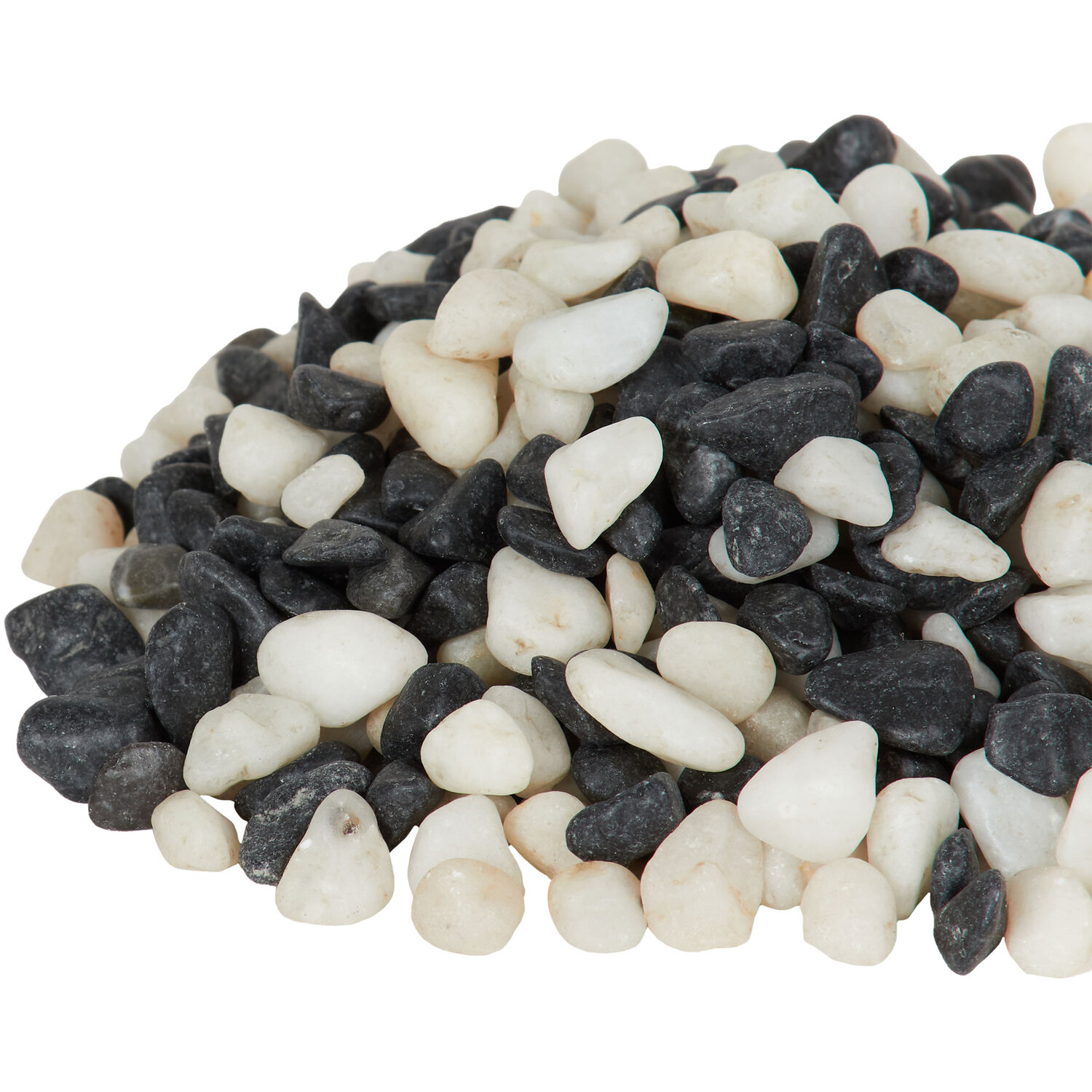 Black and White Fish Tank Gravel Image 3