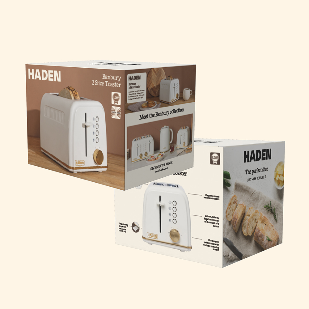 Haden Banbury 214720 Sour Cream 2 Slice Toaster Image 7