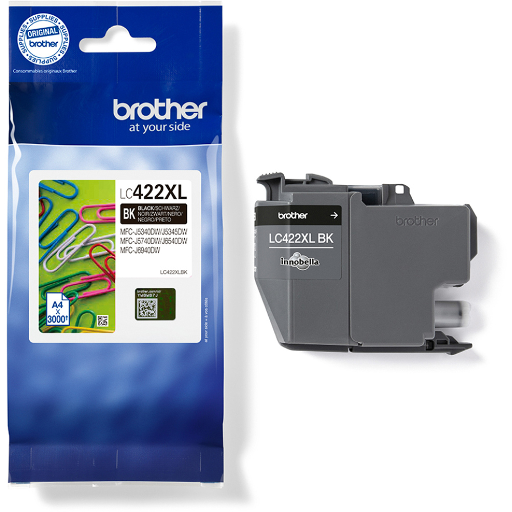 Brother LC422XLBK Black Inkjet Cartridge Image 2