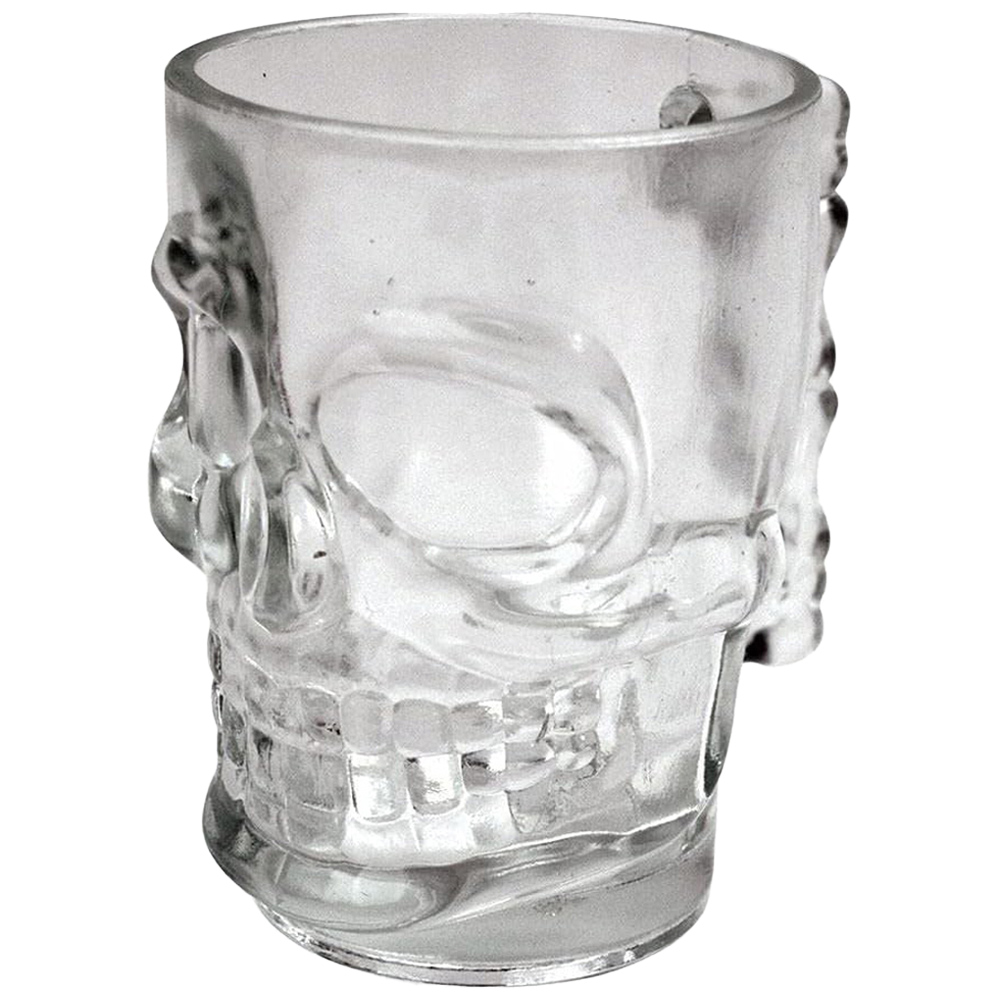 Shatchi Halloween 3D Skull Shot Glasses 4 Pack Image 2