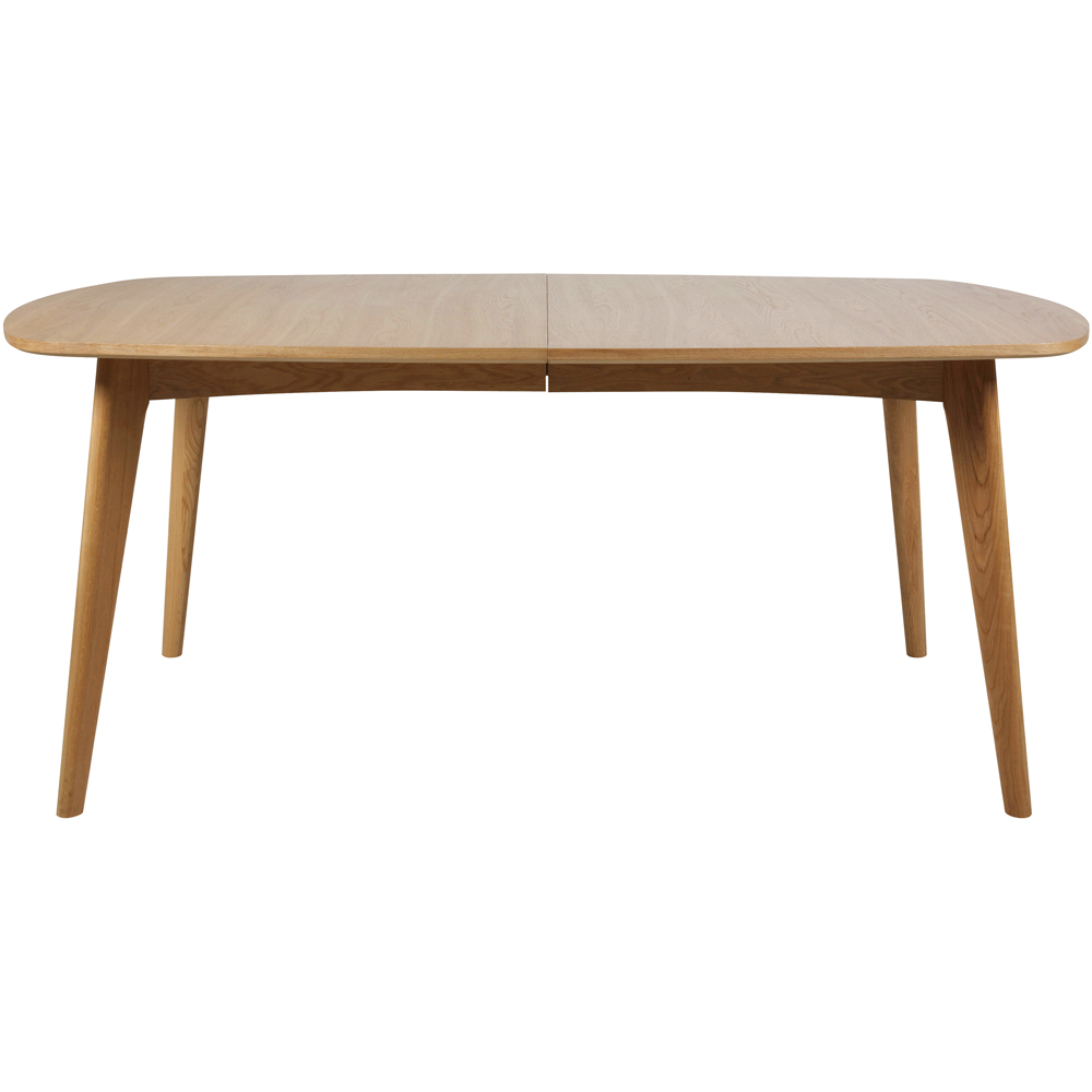 Florence Marte 6 Seater Extendable Dining Table Oak Image 3