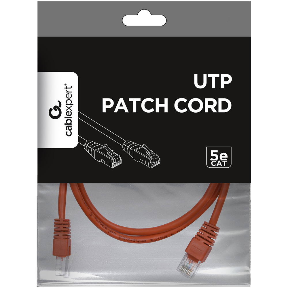 Cablexpert 1m Red Straight Through Cat5e Patch Network Cable Image 2