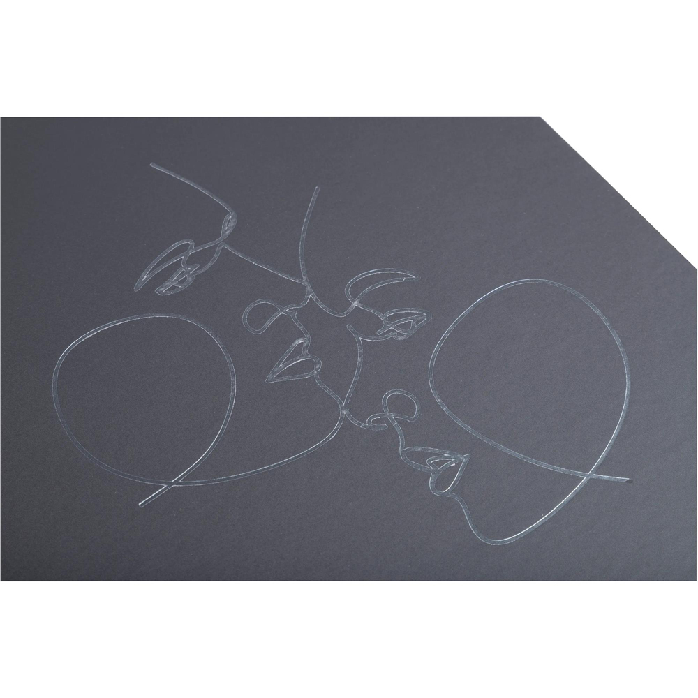 Exacompta Art Black and Silver Embossed Guest Book 100 Pages Image 9