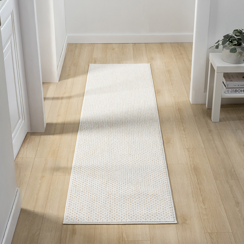 Desire Rugs Avior Cream Pebble Mottled Rug 60 x 220cm Image 2