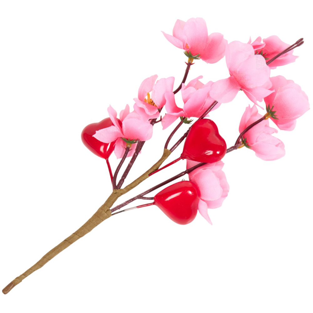 Heart Blossom Pick - Pink Image 2