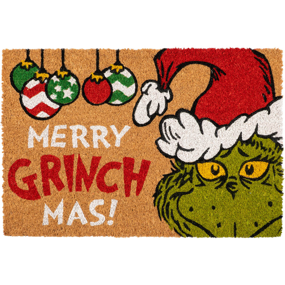Grinch Printed Coir Door Mat Image 4