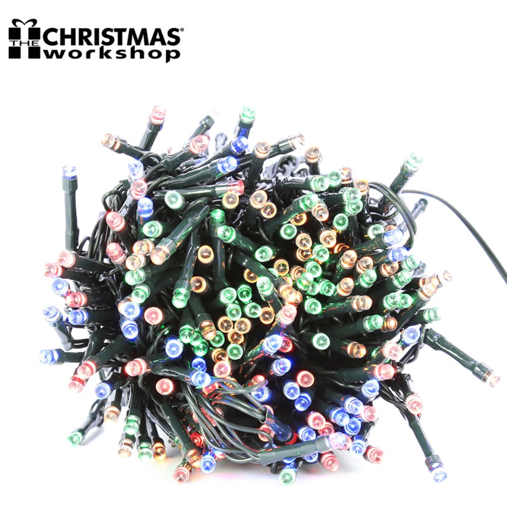 The Christmas Workshop 200 Multicolour LED String Light Image 2