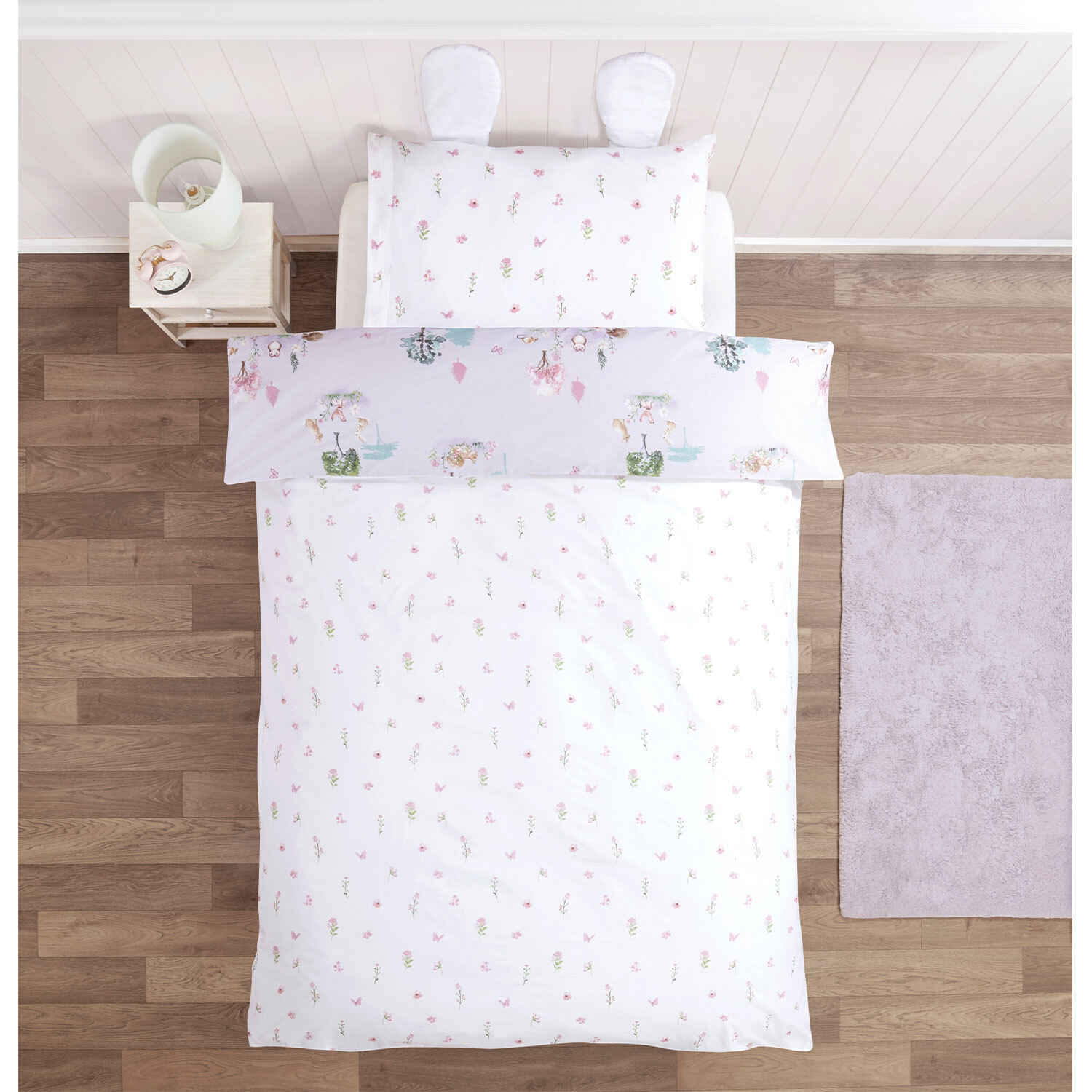 Kid's Single Enchanted Forest Duvet and Pillowcase Set Image 3