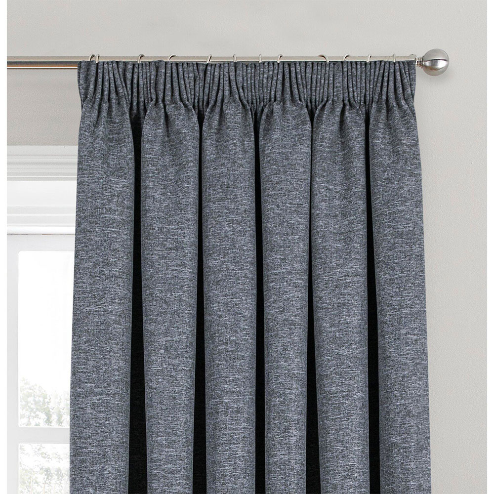 Divante Dusk Blackout Thermal Curtains - Charcoal / 168cm / 229cm Image 3