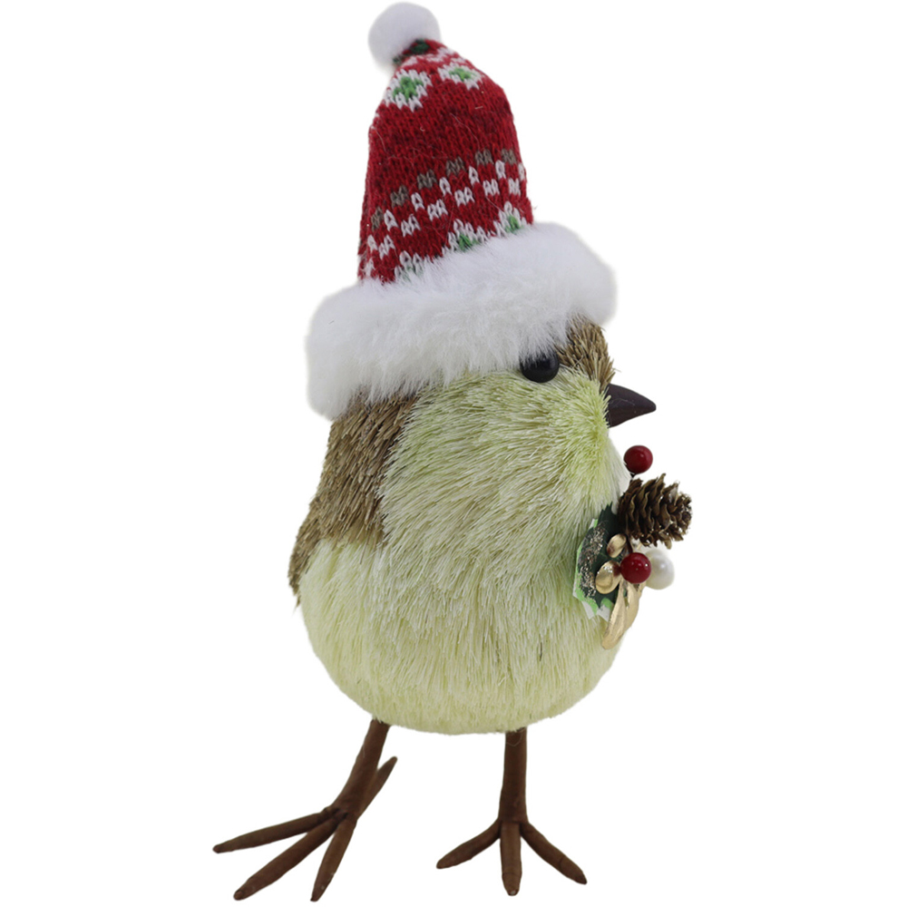 Cosy Christmas Robin Decoration Image 2