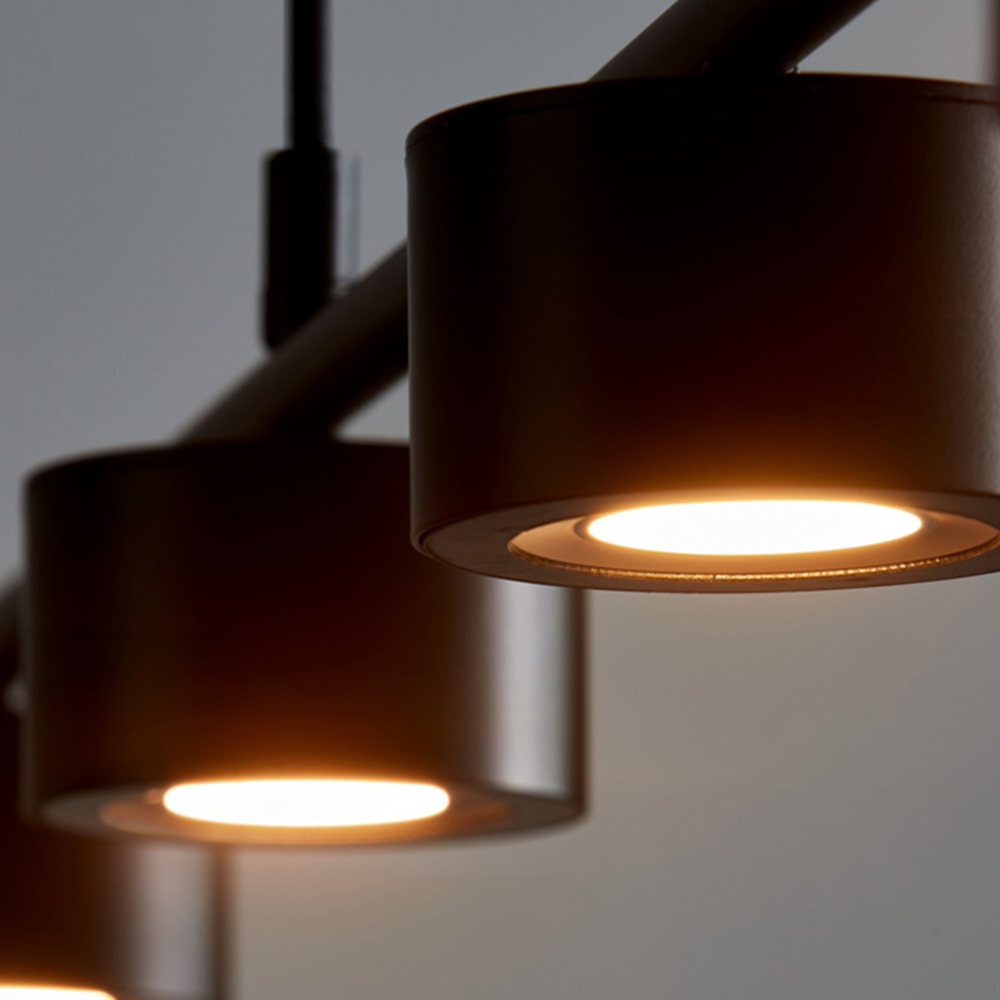 Nordlux Clyde 4 Lamp Black Spot Light Image 3