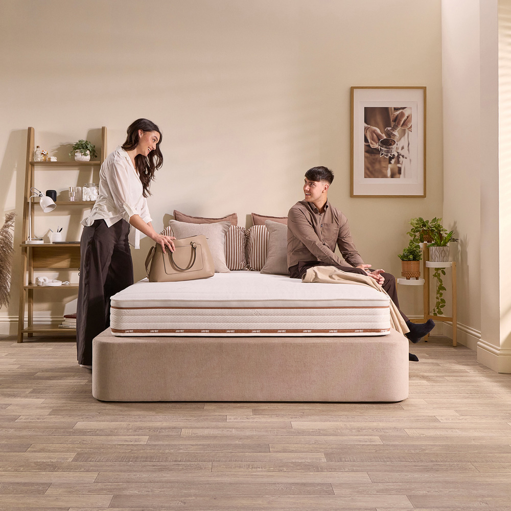Jay-Be Ryze Single 800 Pocket Sprung e-Fibre Mattress with 3D Mesh Ventilated Border Image 5