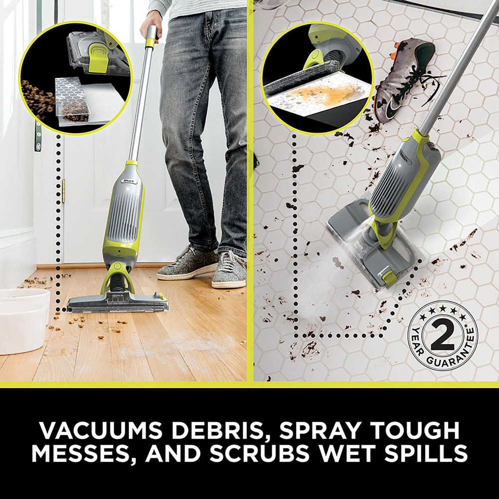 Shark VacMop VM200UK 2-in-1 Charcoal Grey Cordless Vacuum Mop with Targeted Spray Image 5