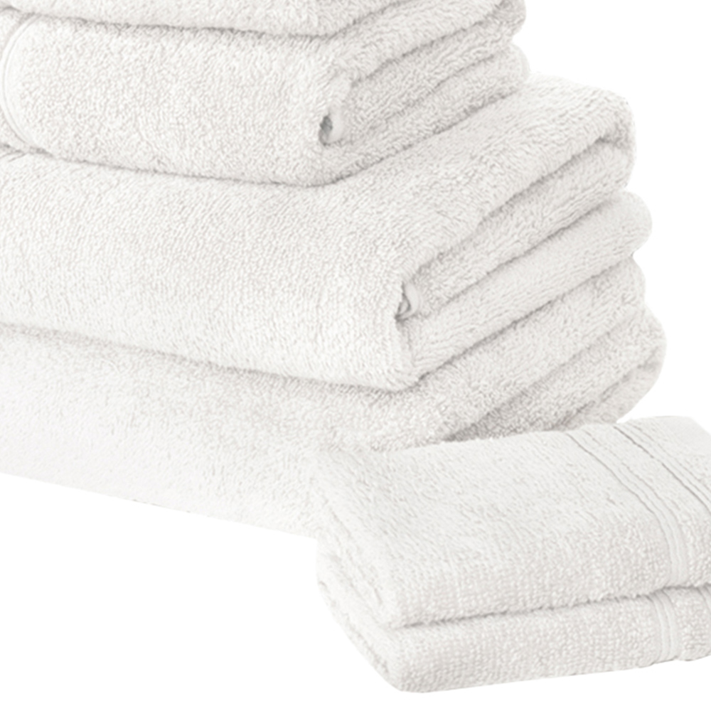 Rapport Home So Soft White Cotton Face Cloth Image 3