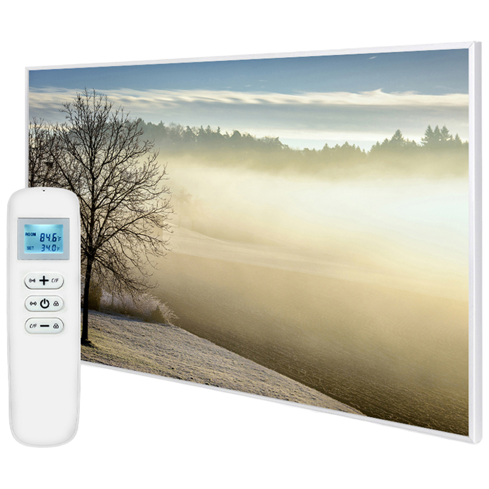 Mirrorstone Nexus Spring Morning Picture Wi-Fi Infrared Heating Panel 900W 795 x 1195mm Image 1