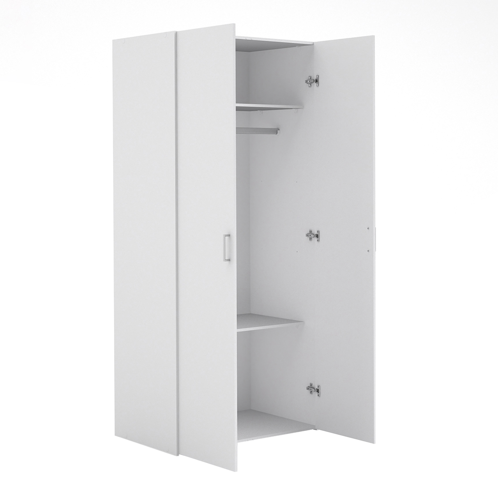 Florence Space White 3 Piece Bedroom Furniture Set Image 3