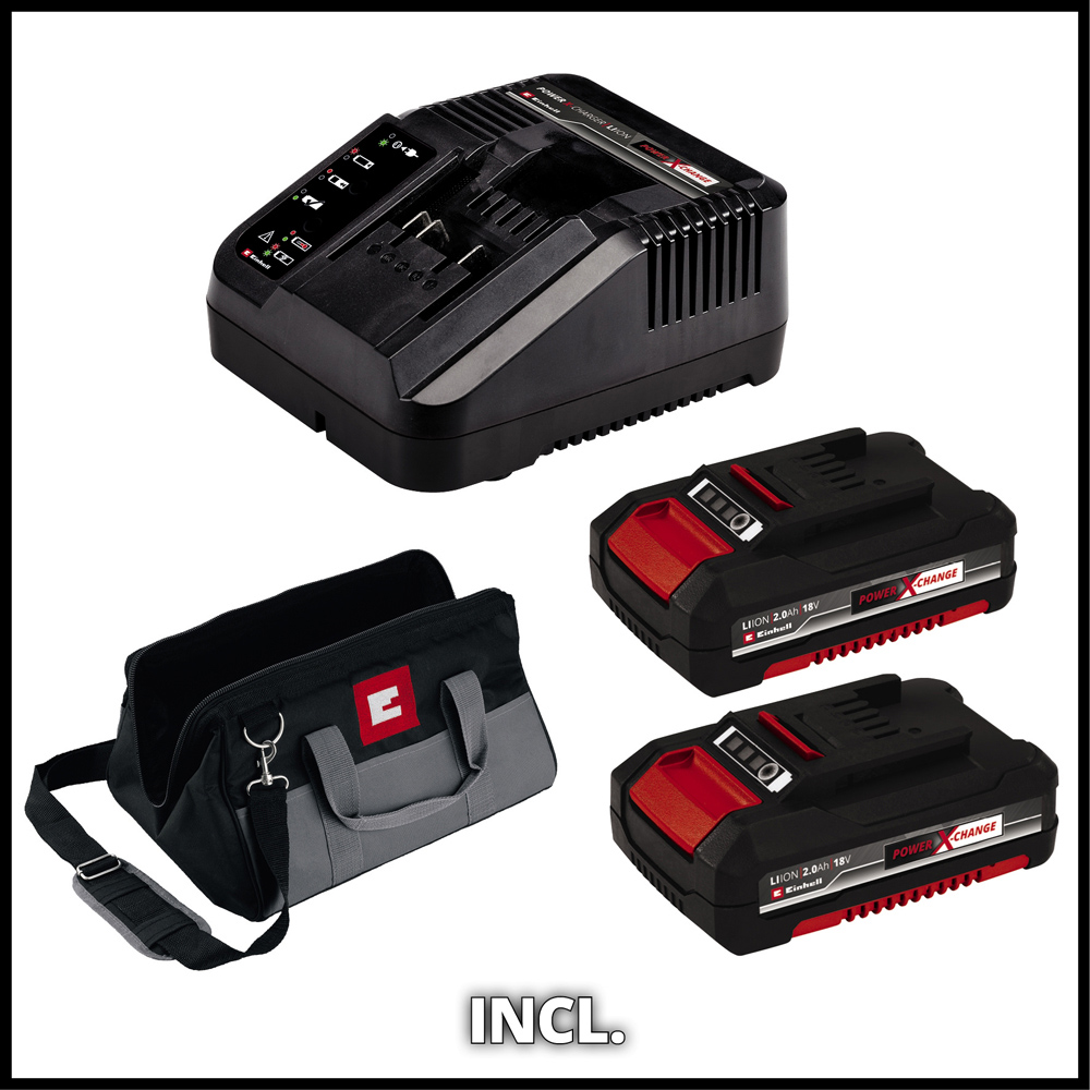 Einhell TP-18V BL Power X Change Power Tool Drill Driver 2 Pack Image 4