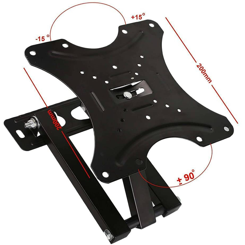 ATEK Full Motion Tilt and Swivel TV Wall Mount Bracket 10 to 42 inch Image 4