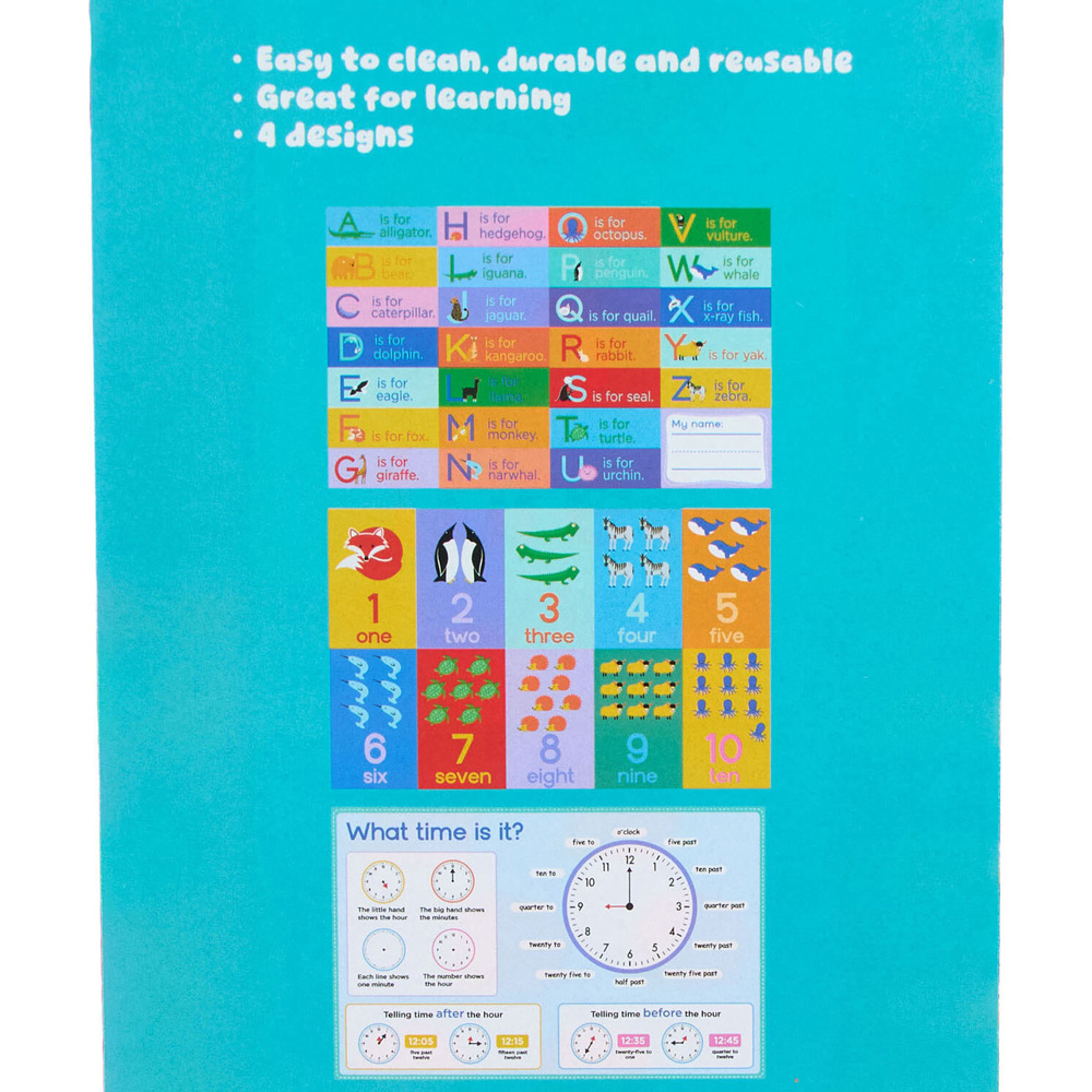Reusable Educational Placemats Image 4