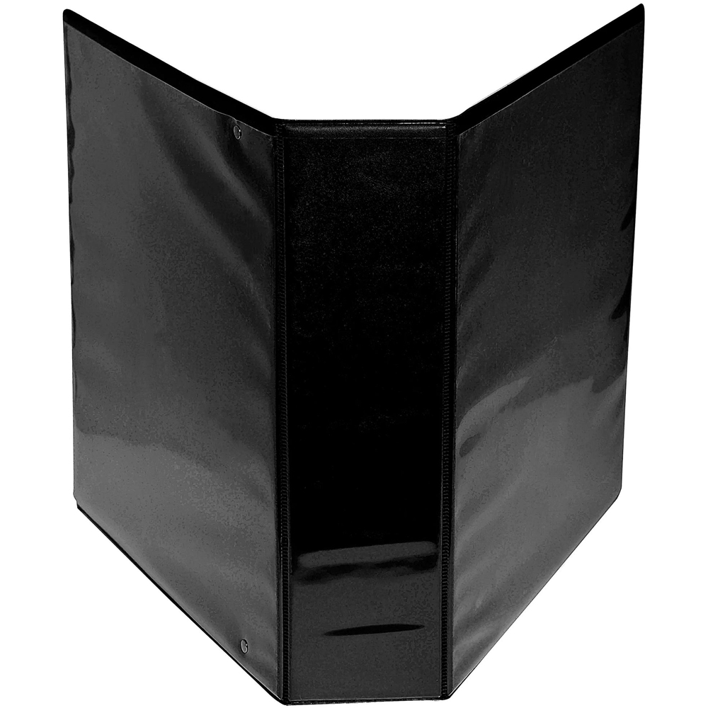 Exacompta Kreacover Black Polypropylene 4D Ring Binder with 3 Pockets 60mm 10 Pack Image 3