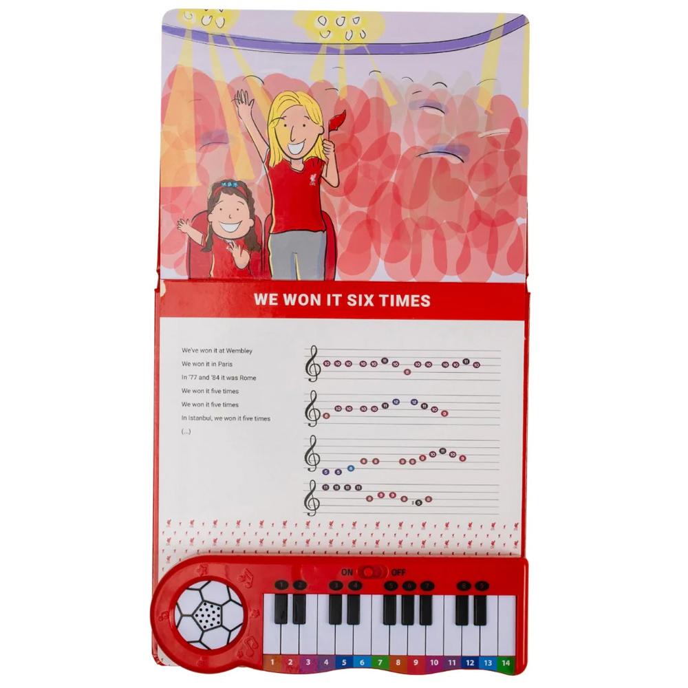 Fans Legacy Liverpool FC LFC Fan Chants Piano Book Image 3
