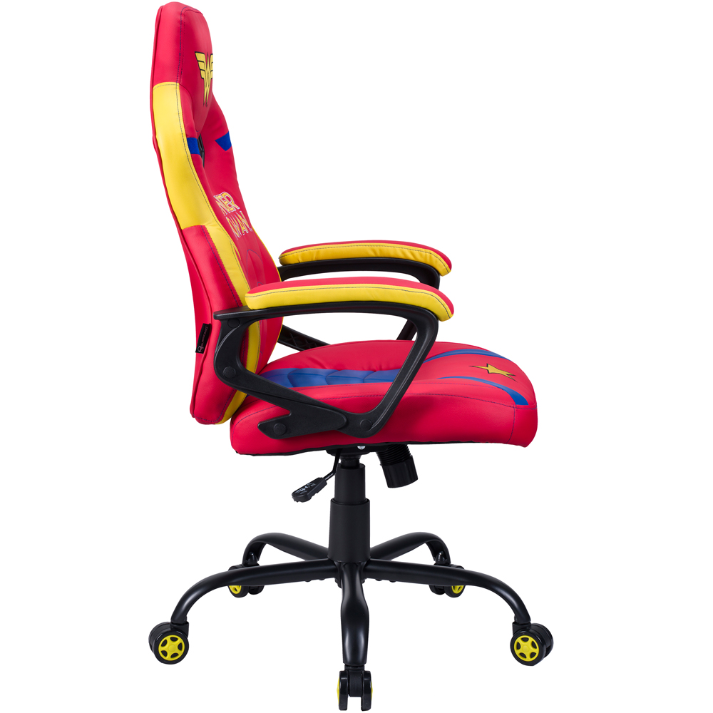 Subsonic Red and Yellow Wonder Woman Junior Gaming Chair Image 6