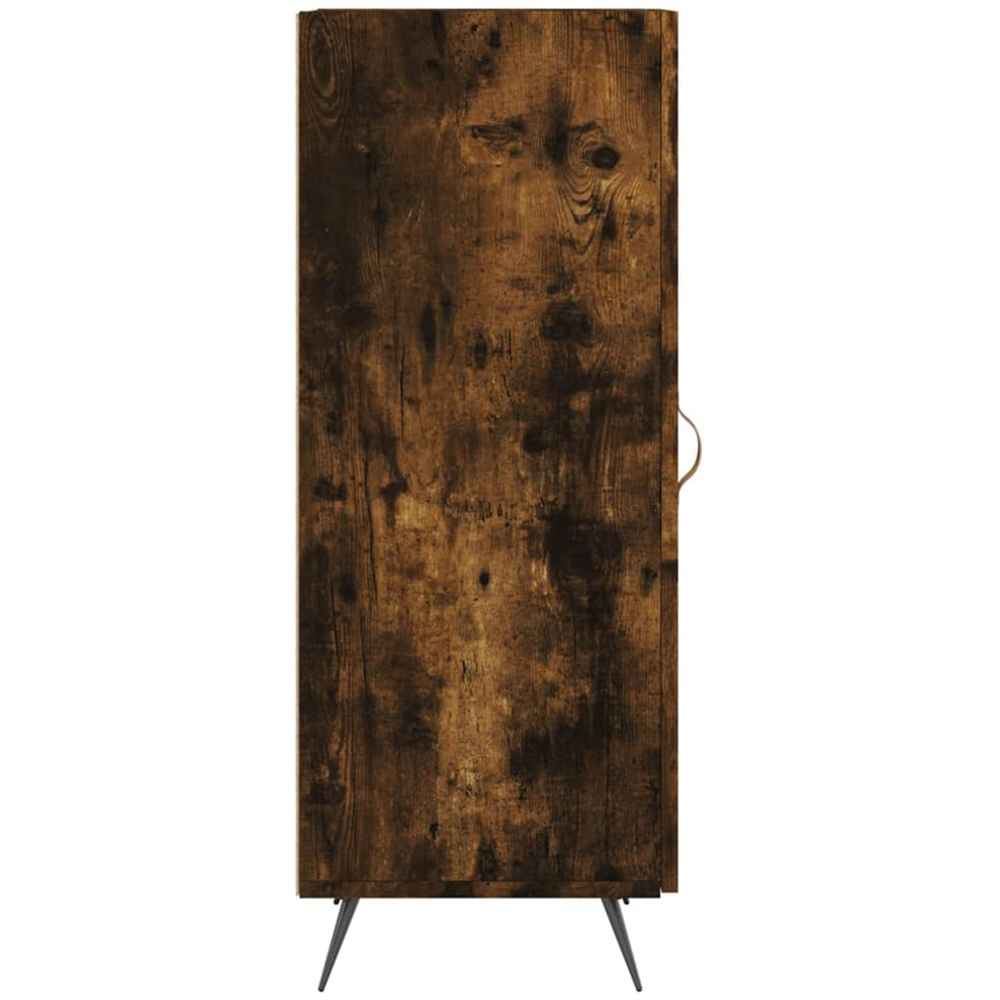 vidaXL Single Door Smoked Oak Sideboard Image 7