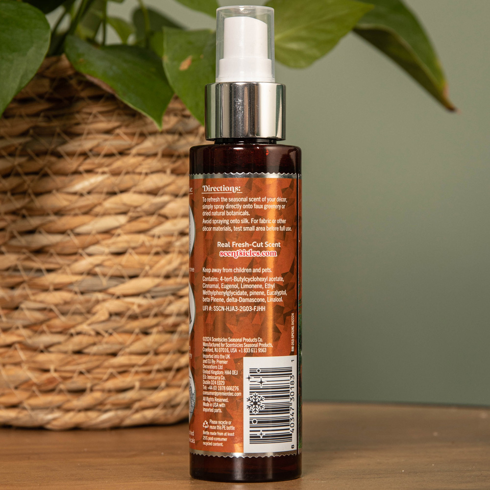 Samuel Alexander Spiced Pine Cone Christmas Scentsicles Spray Mist 114g Image 6